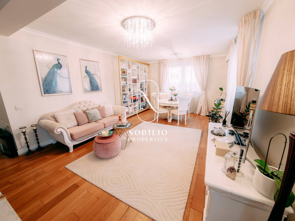 Apartament in Andrei Mureșanu, 190 mp, mobilat şi utilat, cu 2 locuri de parcare