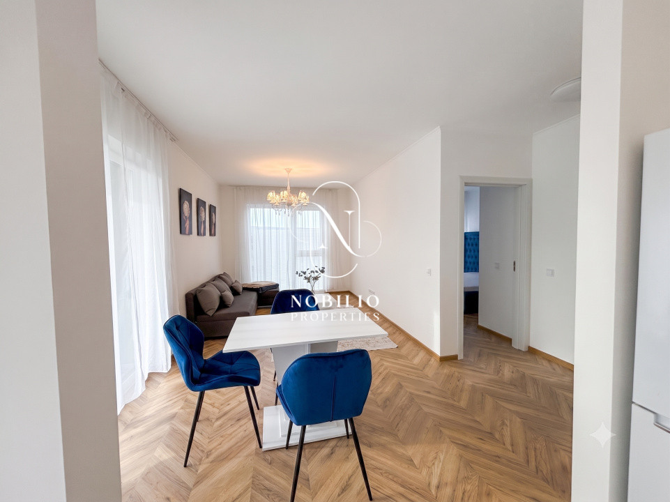 Apartament nou si modern de vanzare, cu 2 camere, etaj intermediar, bloc nou