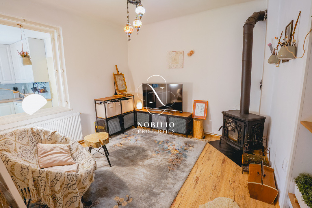 Apartament cochet cu 2 camere, grădină și 2 locuri de parcare – Str. Scorțarilor