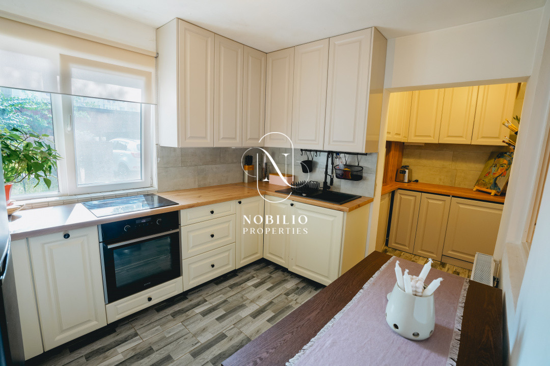 Apartament cochet cu 2 camere, grădină și 2 locuri de parcare – Str. Scorțarilor
