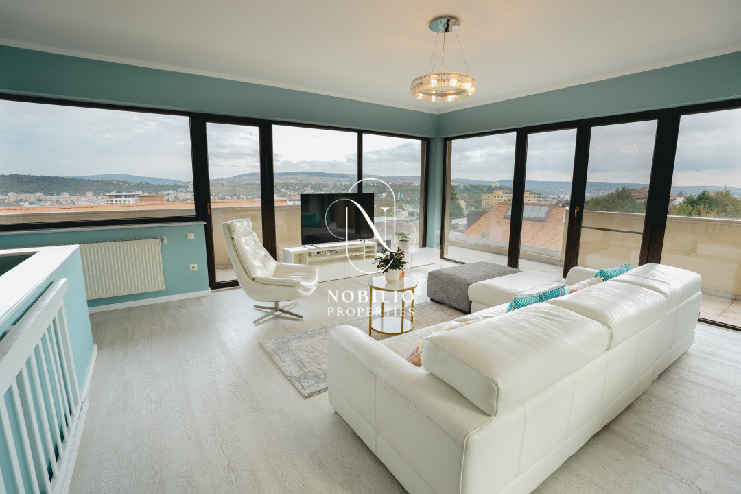 Apartament premium 232 mp, cu vedere panoramică - cartier Zorilor