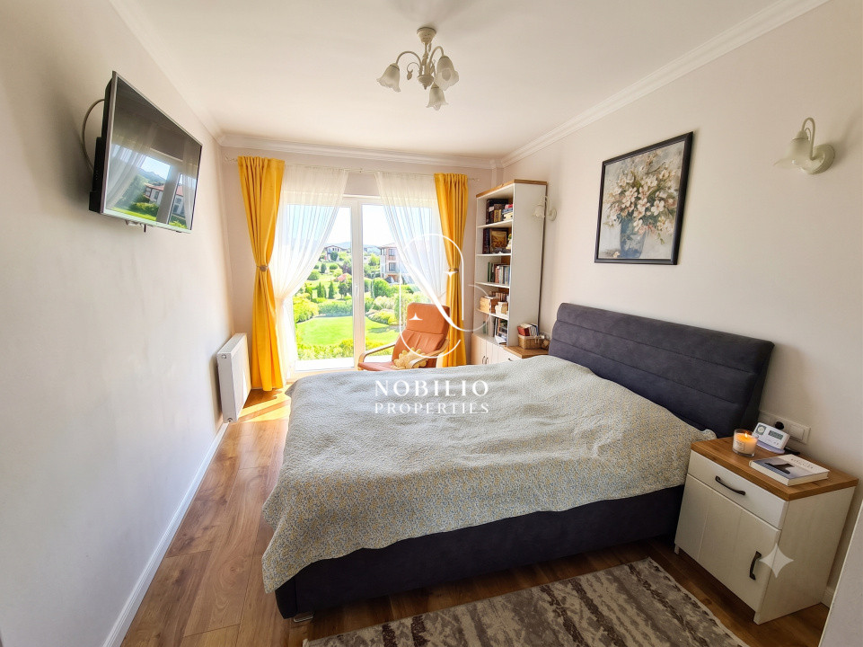 Apartament modern cu 3 camere și balcon pe Str. Florilor, Florești
