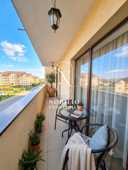 Apartament modern cu 3 camere și balcon pe Str. Florilor, Florești