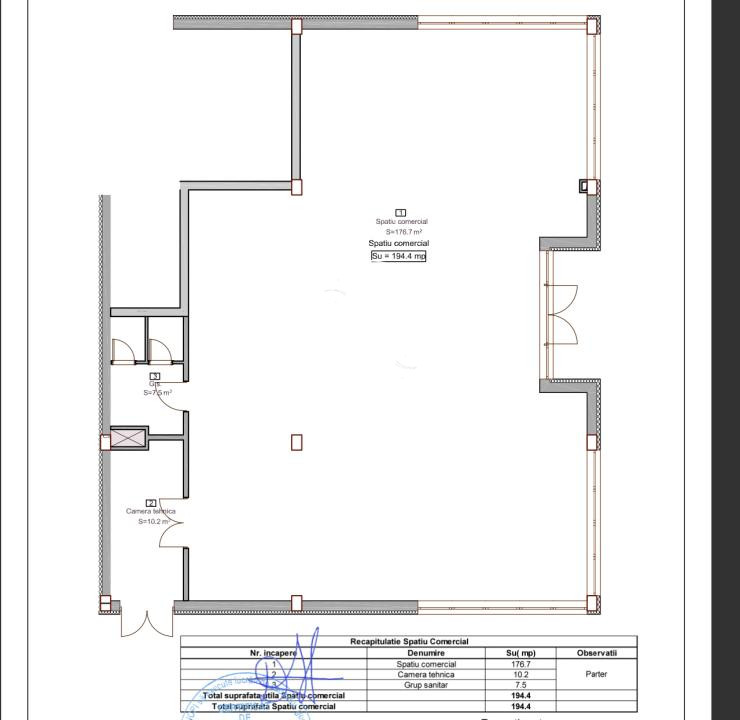Spațiu comercial premium cu vizibilitate excelentă și 10 parcari – Zona pod Ira